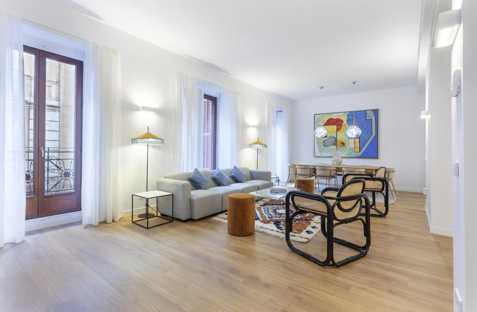 Apartmán Cibeles Luxe In Madrid Exteriér fotografie